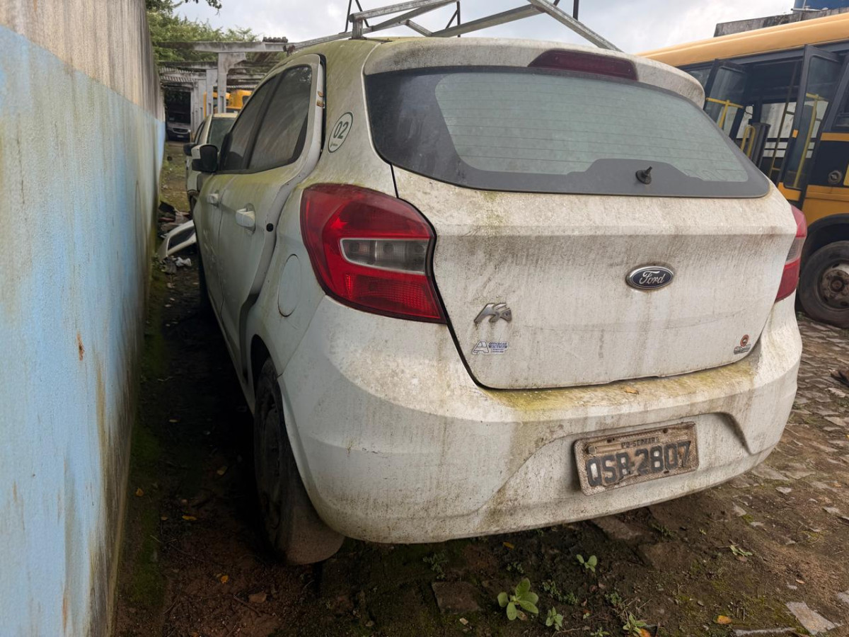 FORD KA S 1.0HA B, ANO/MOD. 2018/2018, FLRX, COR BRANCA — foto 2