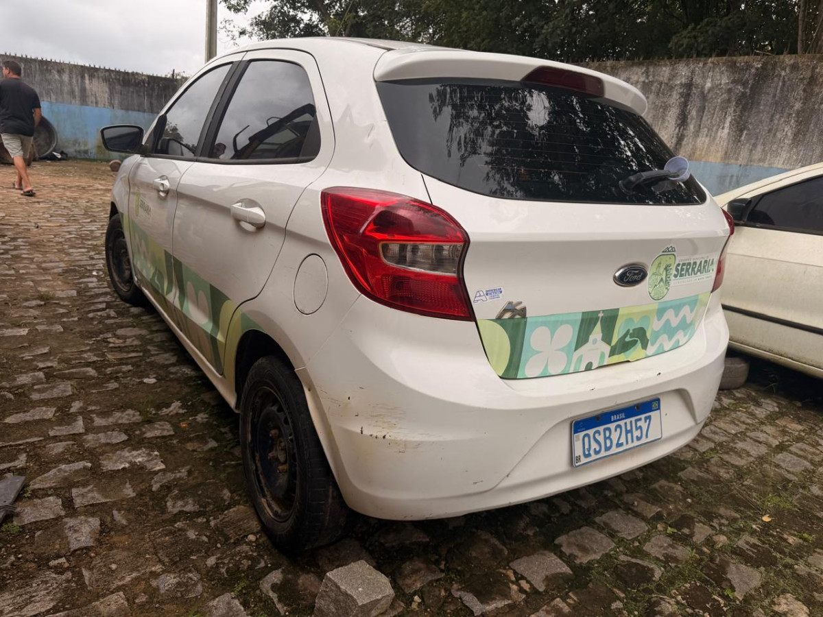 FORD KA S 1.0HA B, ANO/MOD. 2018/2018, FLRX, COR BRANCA — foto 2