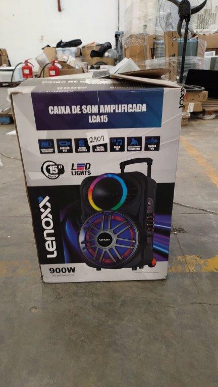 01 Caixa Amplificada Lenoxx