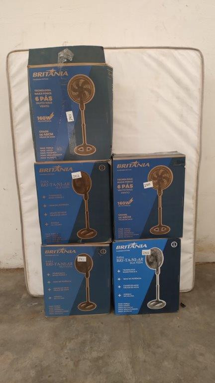 05 Ventiladores de Coluna Britânia