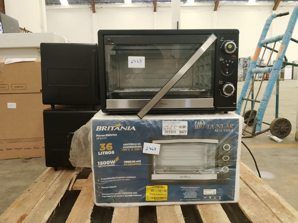 02 Fornos Elétricos 36l Britânia
