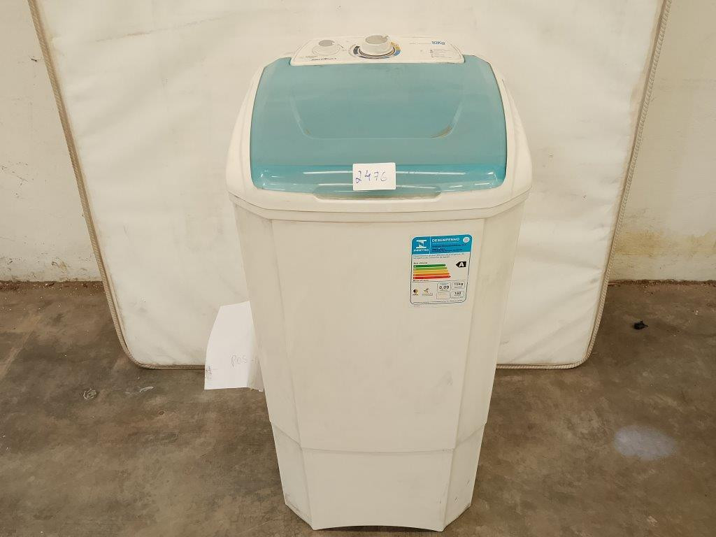 01 Lavadora Semiautomática 10kg Britânia