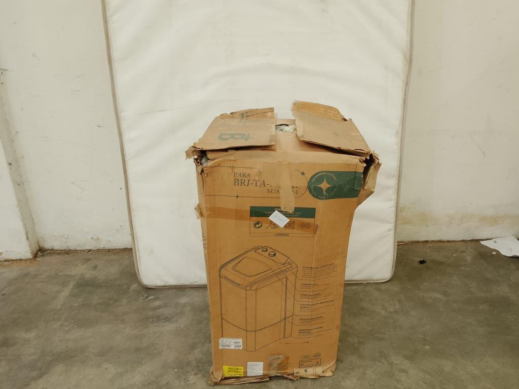 01 Lavadora Semiautomática 10kg Britânia