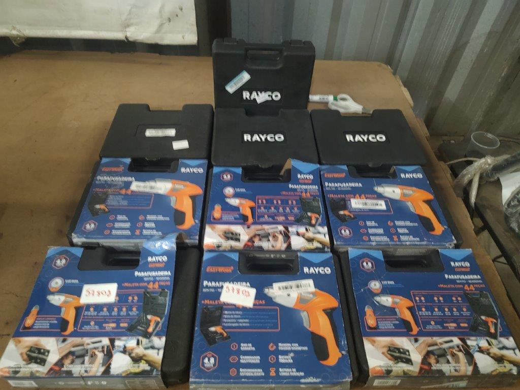 10 Kits Parafusadeira Rayco