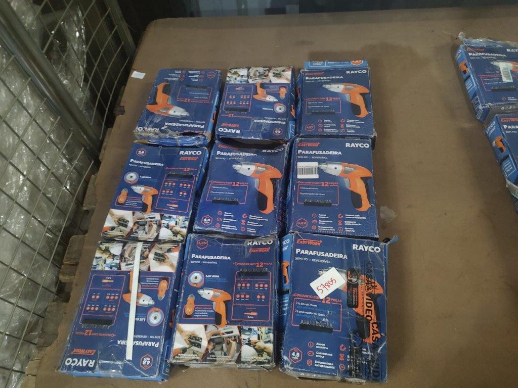 09 Kits Parafusadeira Rayco