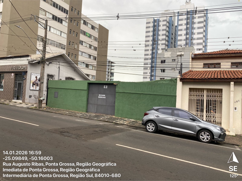 Lote 2 - FRAÇÃO IDEAL DO IMÓVEL COM ÁREA TOTAL DE 568,00M² EM PONTA GROSSA - PR