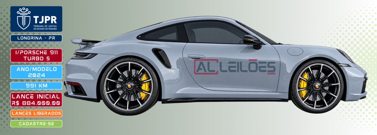 VEÍCULO: I/PORSCHE 911 TURBO S ANO/MODELO: 2024 — foto 2