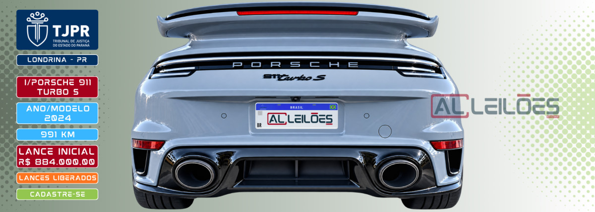 VEÍCULO: I/PORSCHE 911 TURBO S ANO/MODELO: 2024 — foto 3