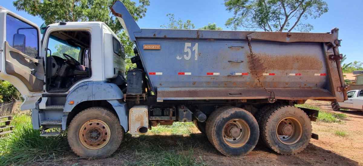 CAMINHÃO CAÇAMBA MARCA/MODELO MERCEDES-BENZ AXOR 4144K 6X4 — foto 4