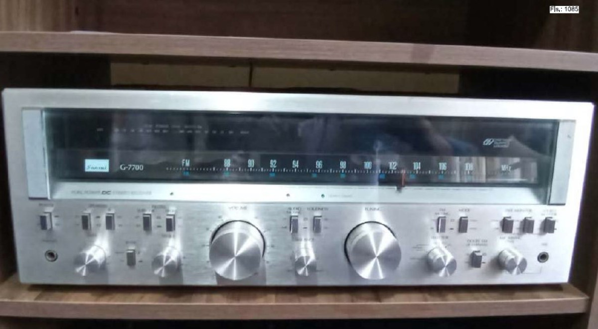 01 receiver/receptor de som Akai AA-1150