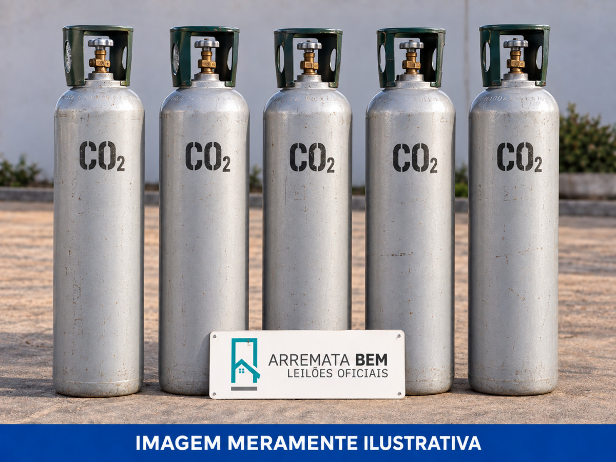 Cilíndros de 25 Kg de Dióxido de Carbono (CO2)