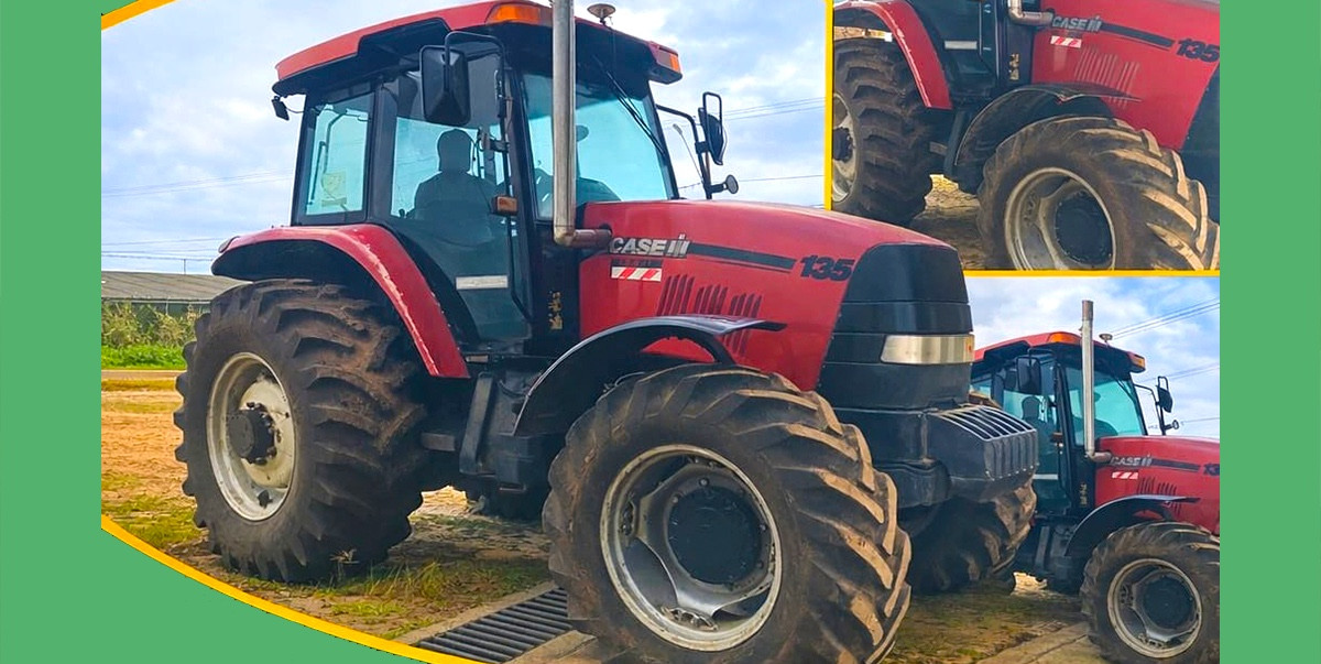 Trator Case Modelo MXM135 Ano 2009