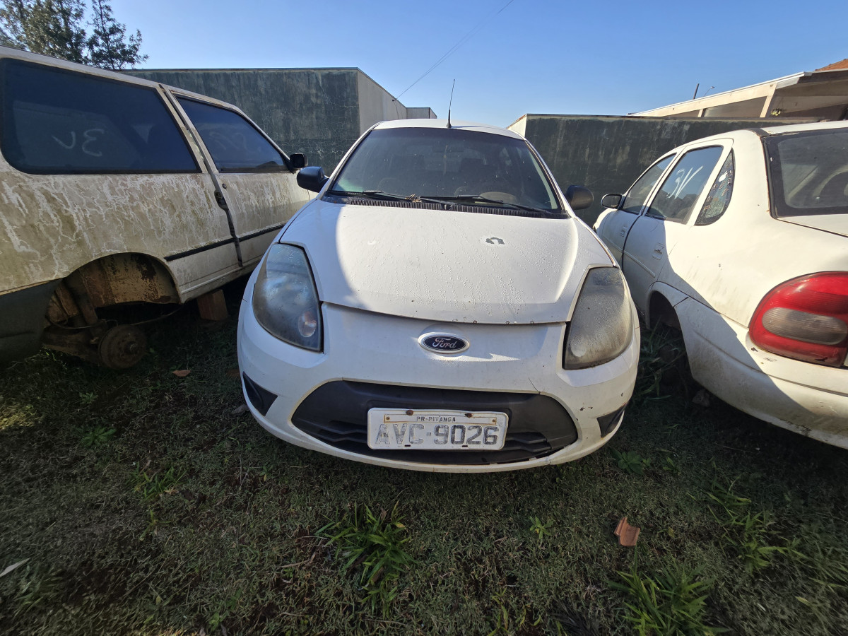 FORD/KA FLEX | 2011/2012 | ALCOOL/GASOLINA | BRANCA — foto 1