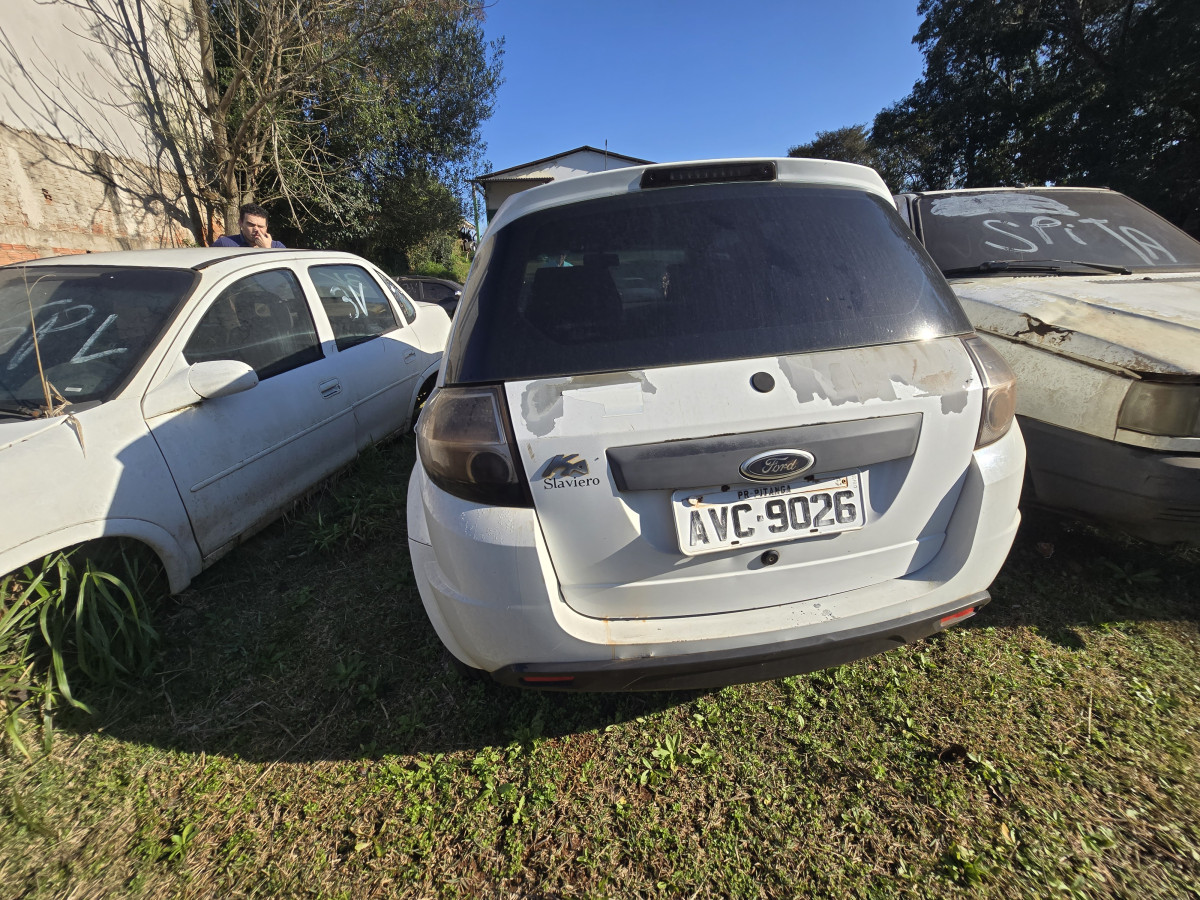 FORD/KA FLEX | 2011/2012 | ALCOOL/GASOLINA | BRANCA — foto 4
