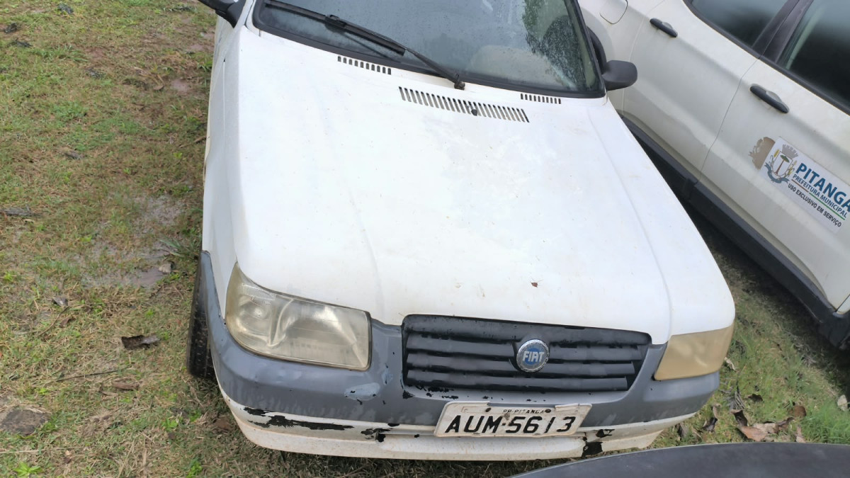 FIAT/UNO MILLE ECONOMY | 2011/2012 | ALCOOL/GASOLINA | BRANCA — foto 1