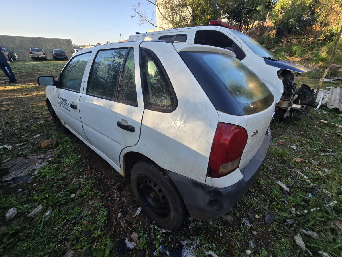 VW/GOL 1.0 GIV | 2013/2014 | ALCOOL/GASOLINA | BRANCA — foto 4