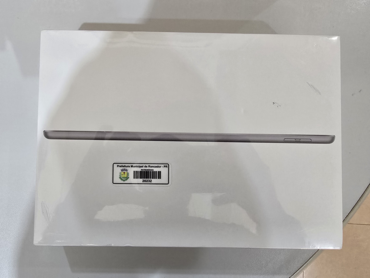 Apple iPad (9ª geração) WIFI 64G – Space Gray Patrimonio: 20232