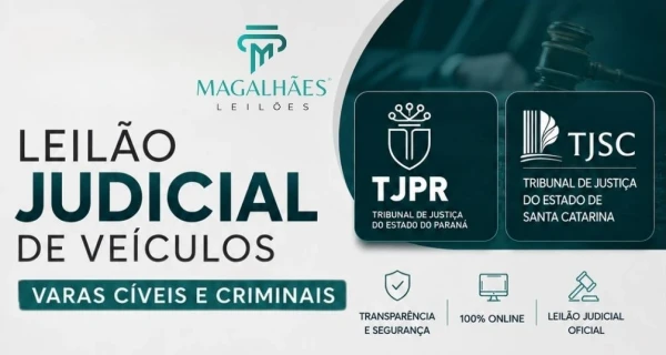 LEILÃO JUDICIAL DE VEÍCULOS — foto 1
