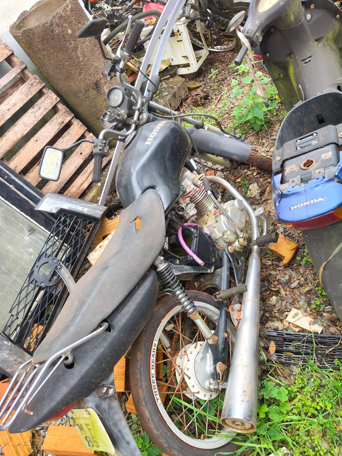 SUCATA SERVÍVEL DE MOTOCICLETA HONDA/CG 125 FAN — foto 4