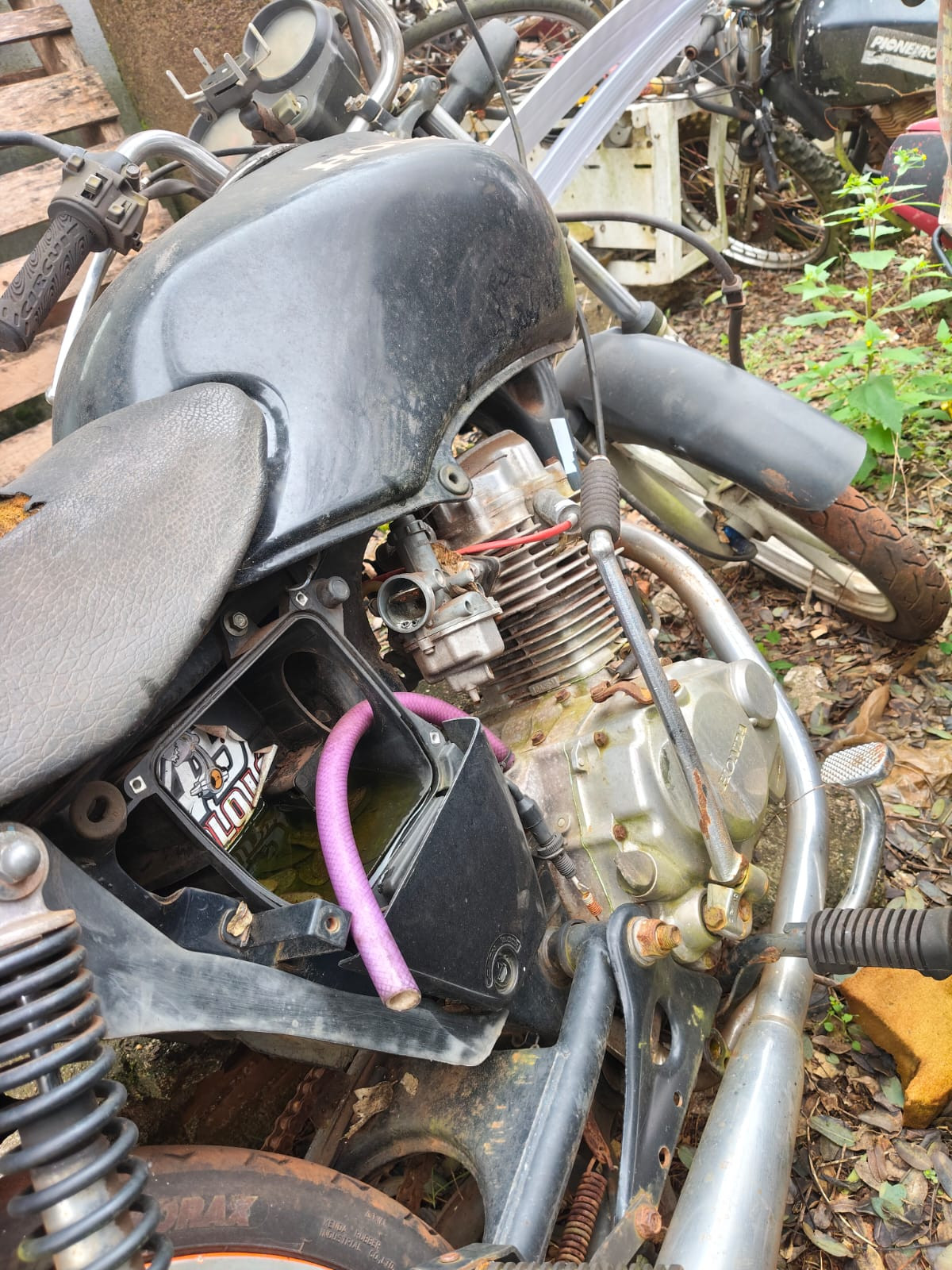 SUCATA SERVÍVEL DE MOTOCICLETA HONDA/CG 125 FAN — foto 3