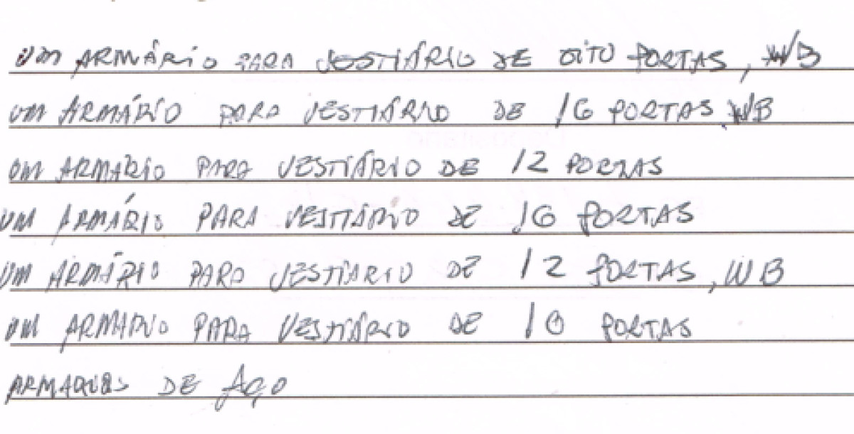 ARMÁRIOS PARA VESTIÁRIO — foto 1