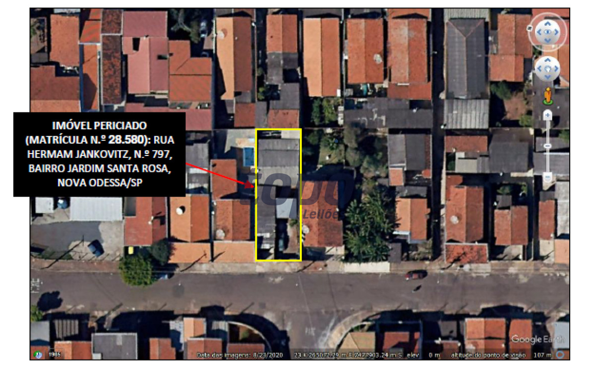 Casa com Edícula - Rua Hermam Jankovitz, 797 – Jardim Santa Rosa – Nova Odessa/SP — foto 2