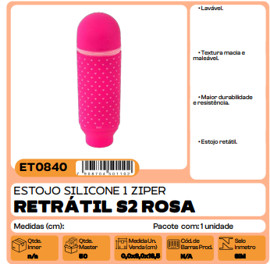 100 ESTOJOS DE SILICONE RETRÁTEIS — foto 2