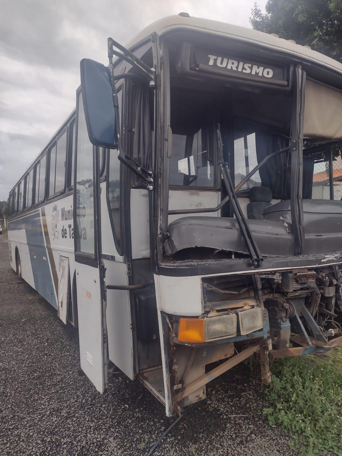 Ônibus M.Benz/O 400 RSE PL - Ano 1998 - Cor Branca — foto 3