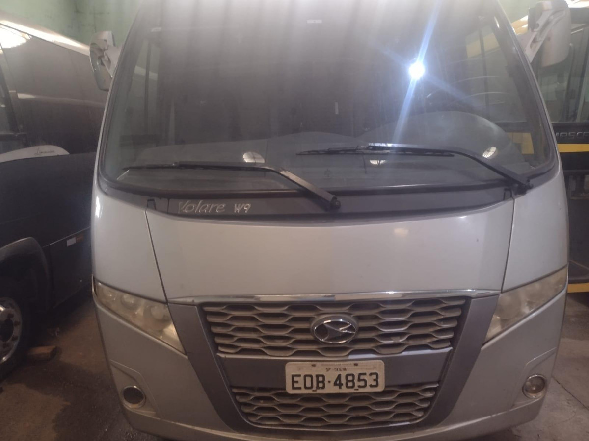 Ônibus Marcopolo/Volare W9 ON - Ano 2012 - Cor Prata — foto 1