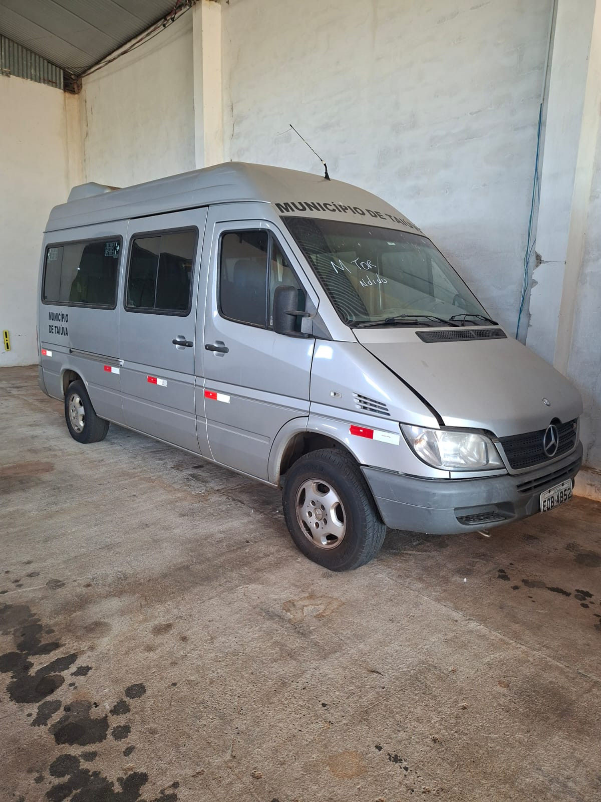Micro-Ônibus Mercedes-Benz Sprinter 313 CDI - Ano 2012 - Cor Prata — foto 3