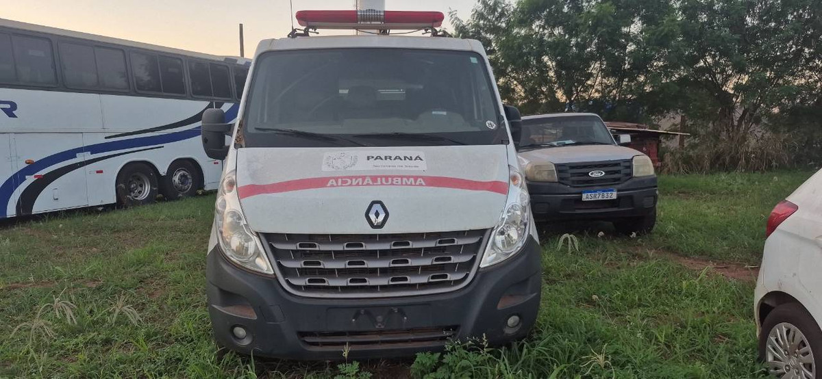 Sucata - Ambulância Renault Master Furgão (Msu) 2016/2017