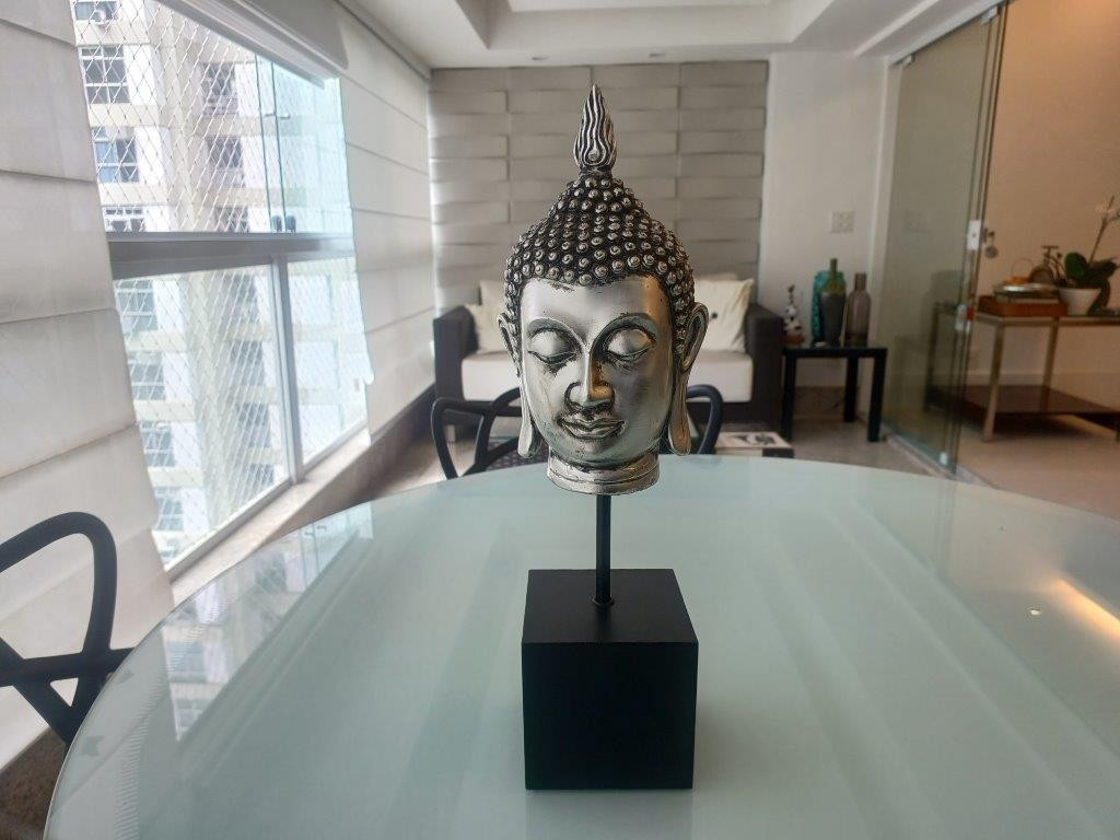 Escultura Cabeça De Buda — foto 1