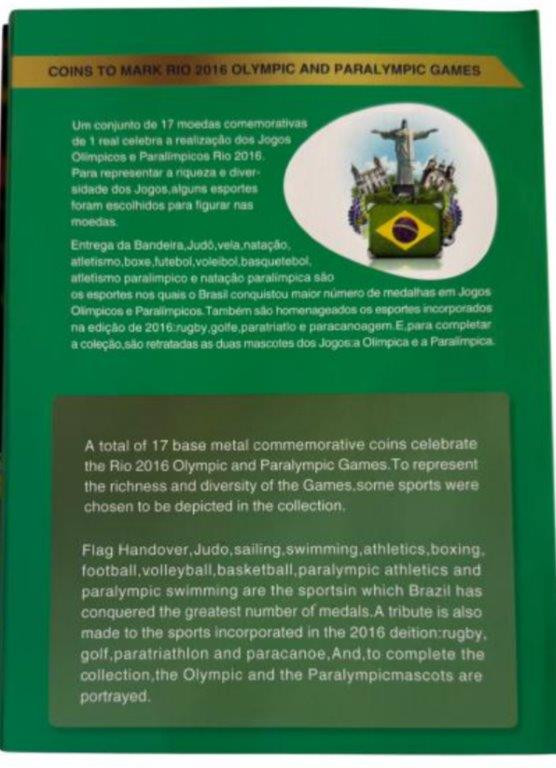 Coleção de 16 Moedas Olímpicas Rio 2016 — foto 3