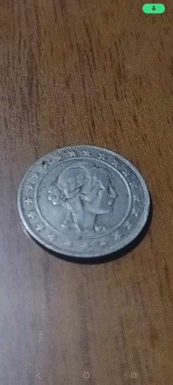 Moeda de Prata 2.000 Réis – Série Mocinha, 1929 — foto 2