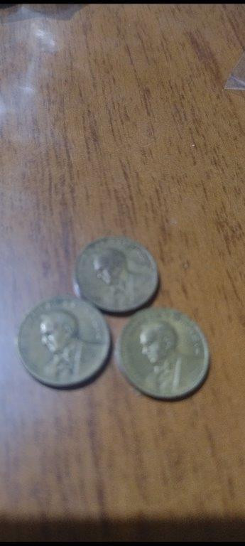 Três Moedas Raras de 10 Centavos – 1944 — foto 1