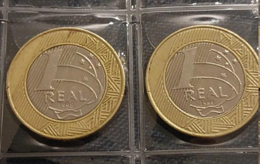 Coleção de Moedas de 1 Real Bicolores e Comemorativas — foto 3
