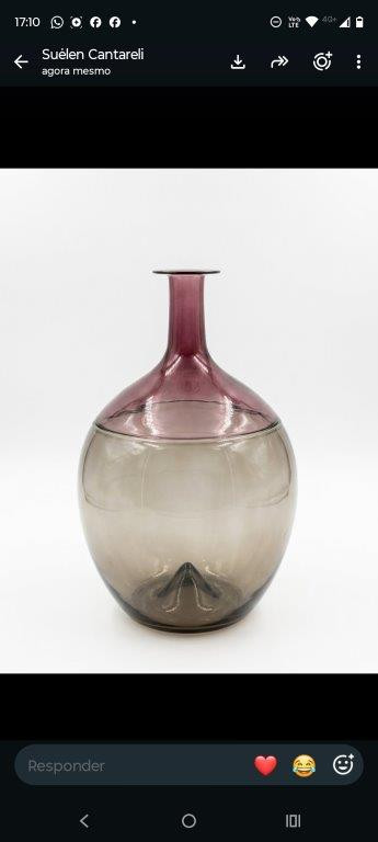 Vaso Bolle Venini por Tapio Wirkkala – 1994 — foto 2