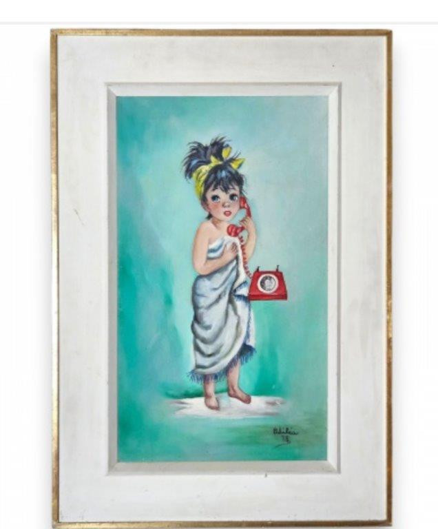 Odiléa Cotecchia – Menina ao Telefone, 1978 — foto 1