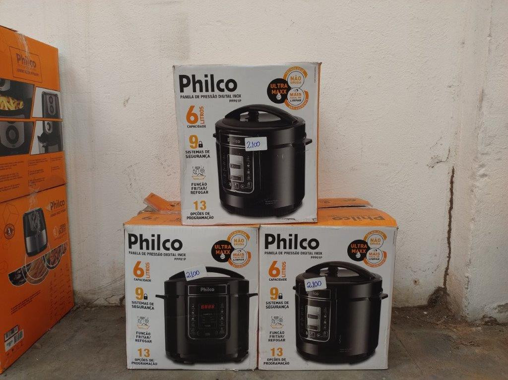 03 PANELAS DE PRESSÃO ELÉTRICAS — foto 1