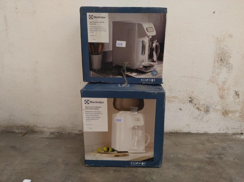 02 ITENS SENDO: 01 PURIFICADOR DE ÁGUA + 01 BEBEDOURO — foto 1