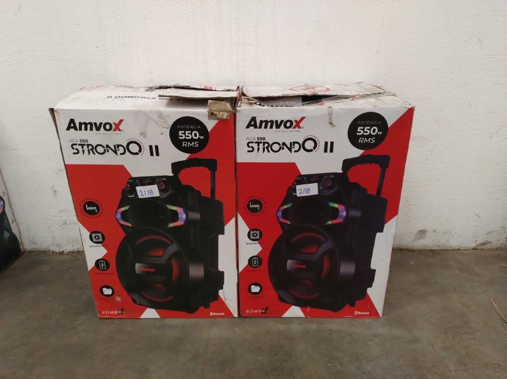 02 CAIXAS AMPLIFICADAS — foto 1