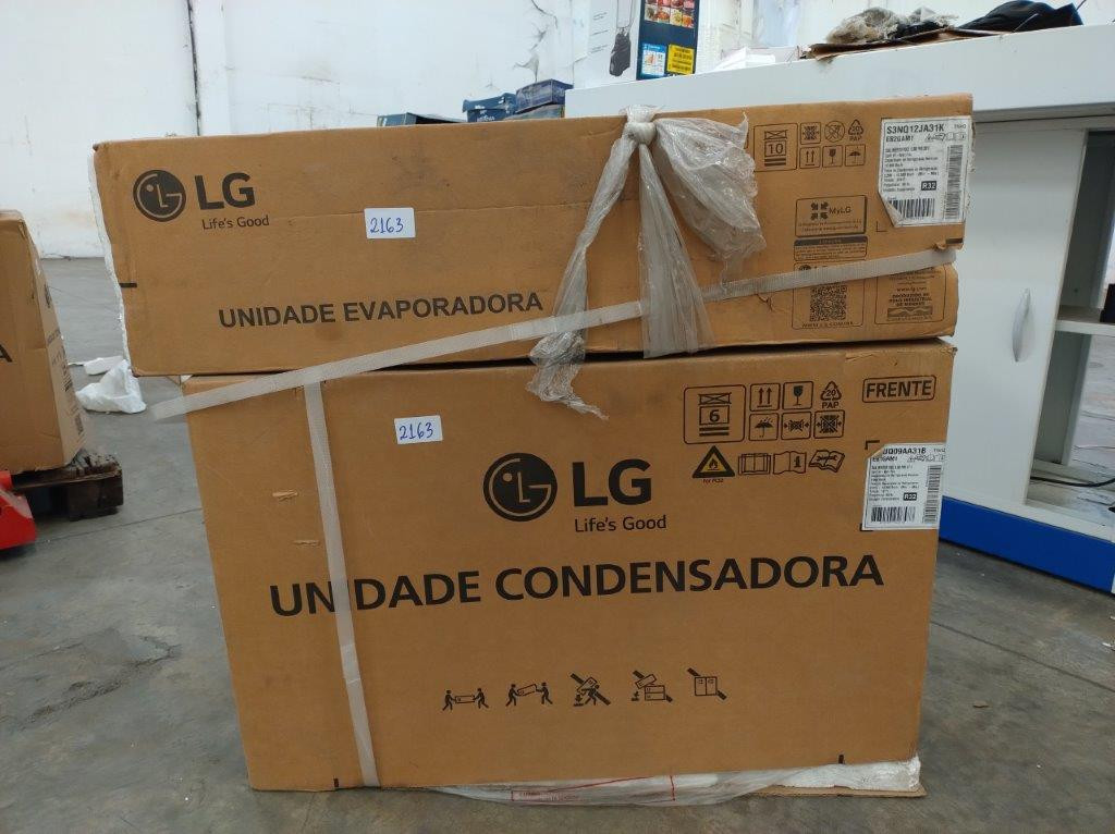 02 UNIDADES DE AR-CONDICIONADO SENDO: 01 EXTERNA 9.000 BTUS + 01 INTERNA 12.000 BTUS — foto 1