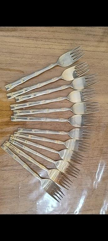 Faqueiro Bambu Dourado Japonês – 30 Peças — foto 3