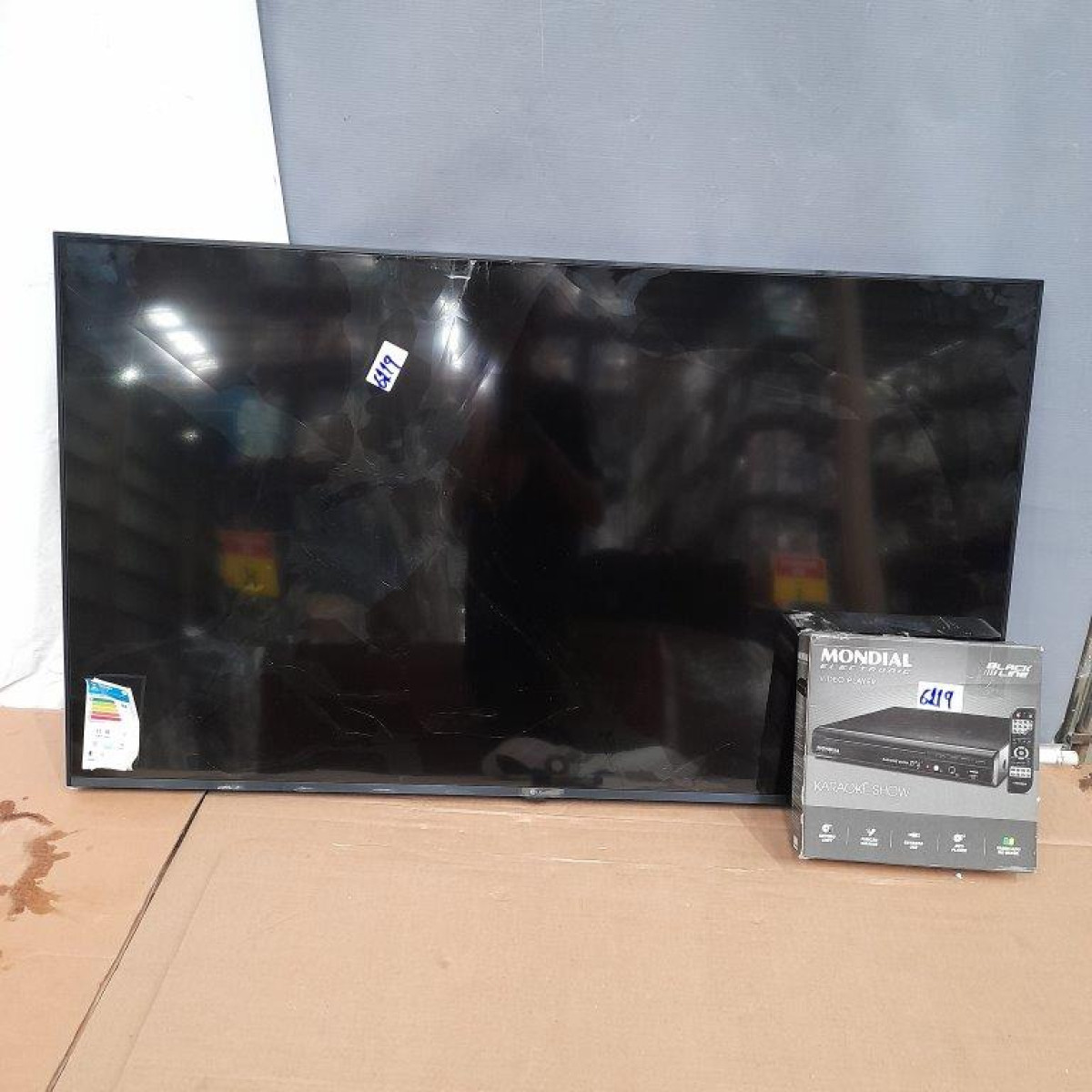 02 ITENS SENDO: 01 TV LED 50 LG + 01 DVD — foto 1