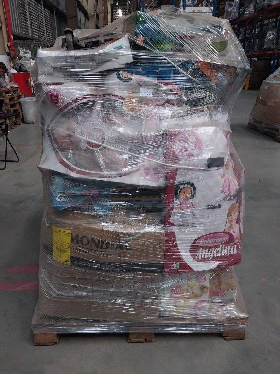 PALLET FECHADO CONTENDO APROXIMADAMENTE 118 BRINQUEDOS — foto 3