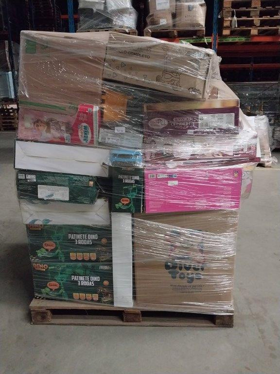 PALLET FECHADO CONTENDO APROXIMADAMENTE 78 BRINQUEDOS — foto 2