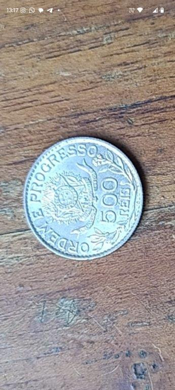 Moeda de Prata 500 Réis 1913 Berlim “Estrelas Soltas” – MBC — foto 1