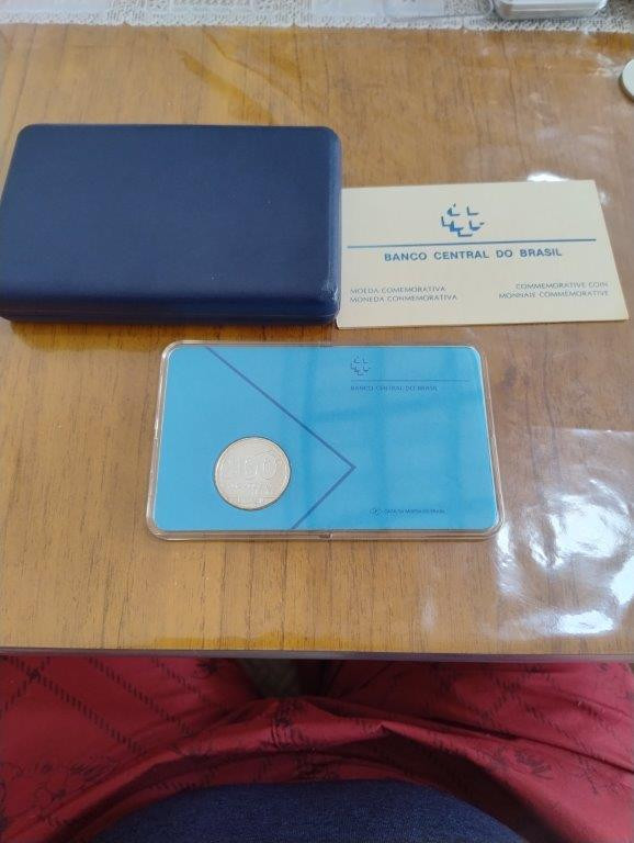 Moeda de Prata 200 Cruzados Novos 1989 – Kit Oficial Completo — foto 3