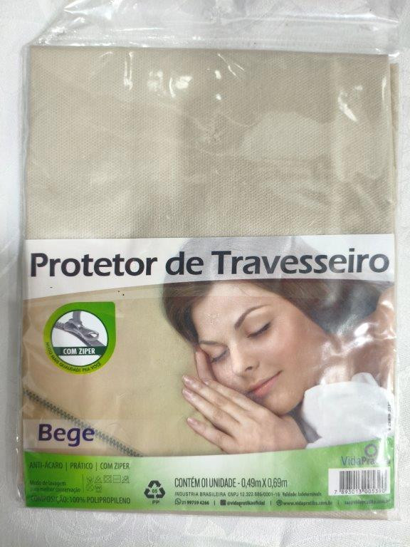 Kit com 25 Protetores de Travesseiro