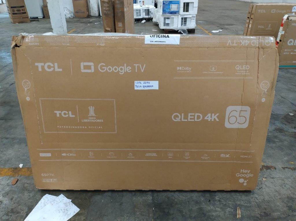 01 Smart Tv 65" - Podendo Conter Tela Trincada